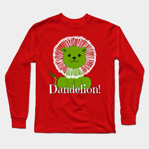 Dandelion Long Sleeve T-Shirt by Art by Veya